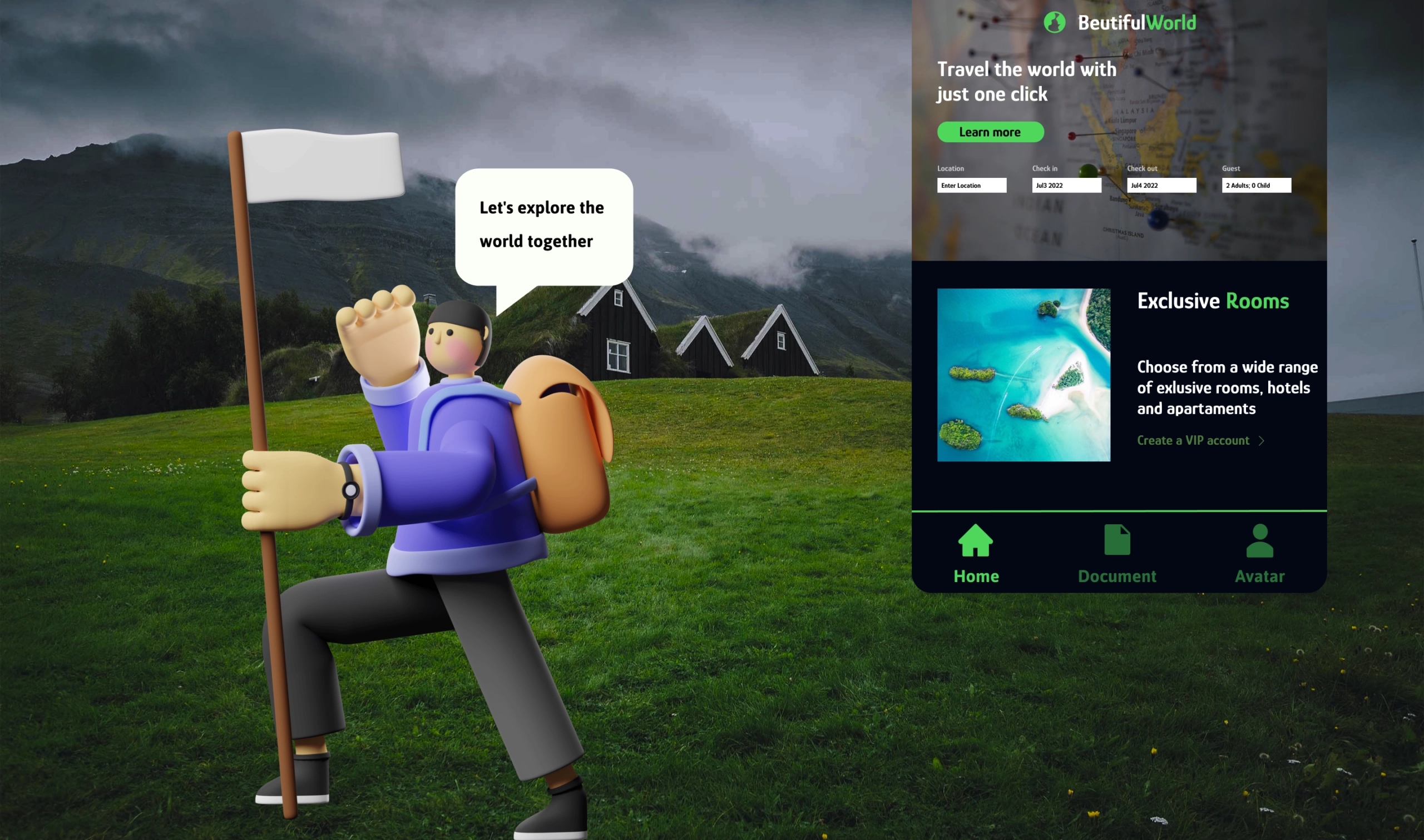 3d objects in graphic design