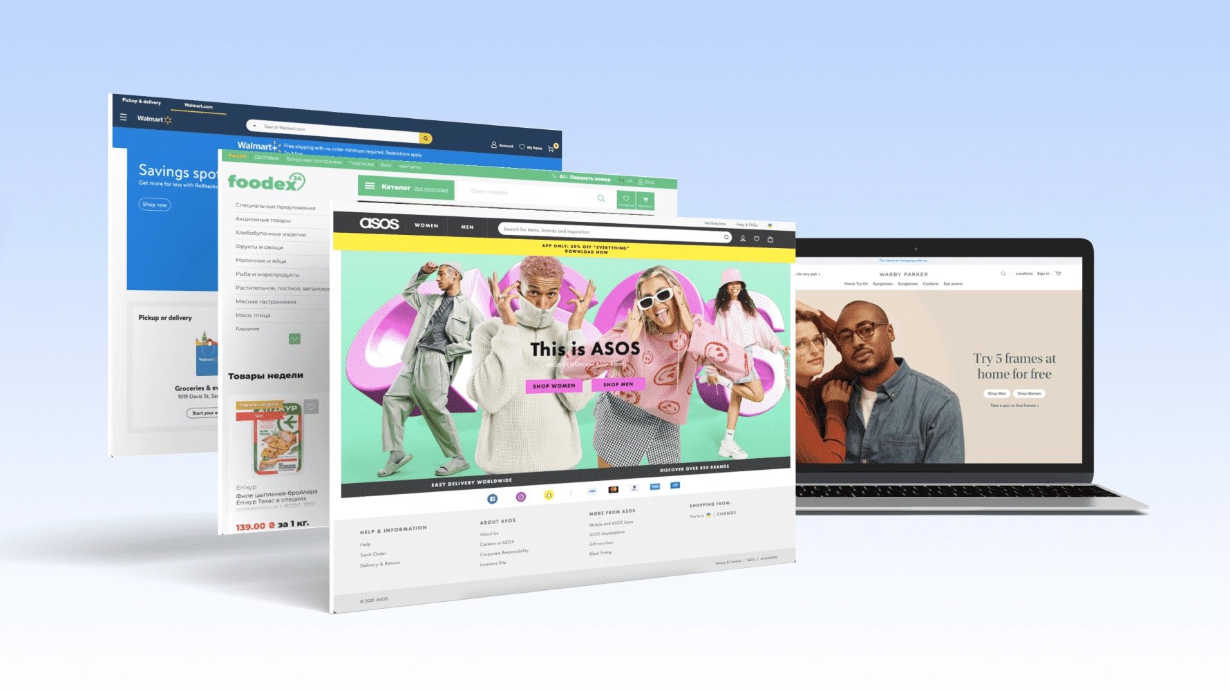 Ecommerce websites examples