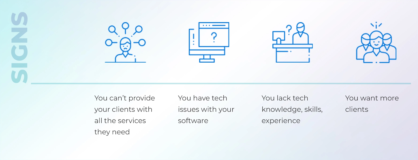 signs you need a tech partner