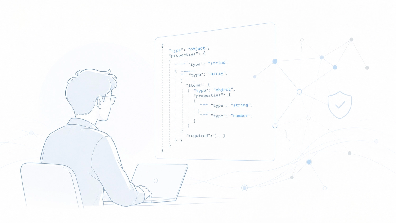 Strict schema validation for an AI agent tool call