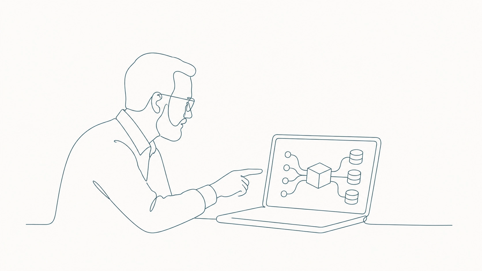 RAG pipeline with indexed knowledge, retrieval, reranking, and generation